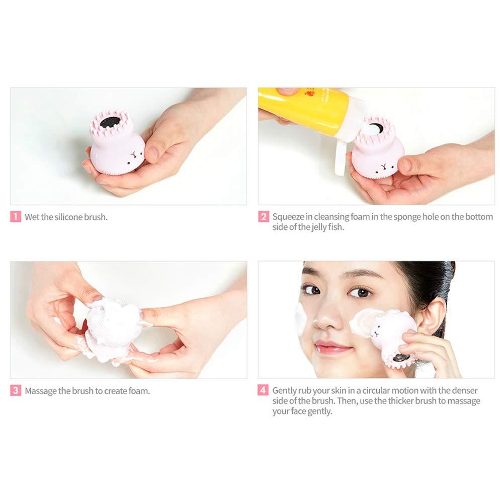 All in One Deep Pore Cleansing Sponge and Brush Beauty & Personal Care - DailySale