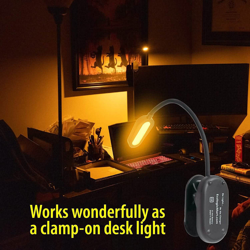 All in One Rechargeable Book Light Kit Indoor Lighting - DailySale