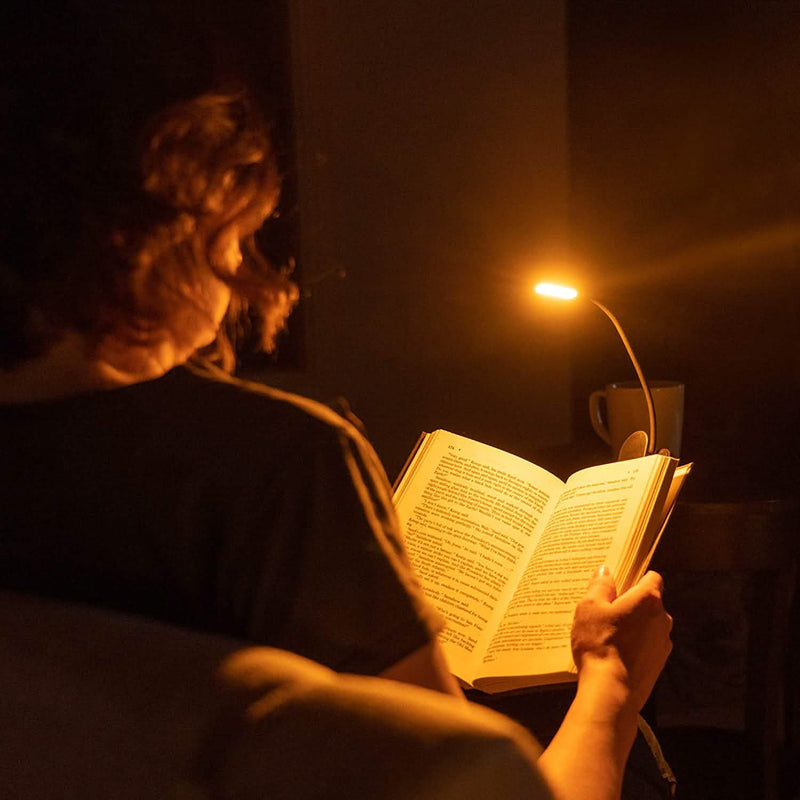 All in One Rechargeable Book Light Kit Indoor Lighting - DailySale