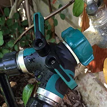 All Metal Body Garden Hose Splitter Garden & Patio - DailySale