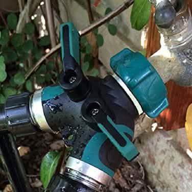 All Metal Body Garden Hose Splitter Garden & Patio - DailySale