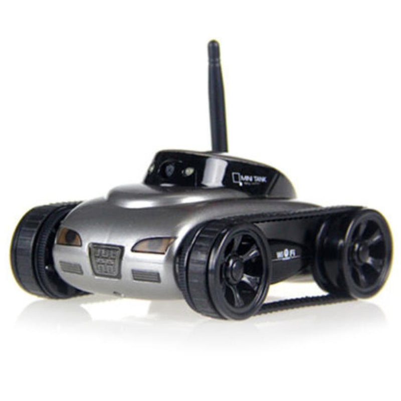 All Mighty Toy Tank with Wireless Camera and Remote Control by APP Toys & Games Silver - DailySale