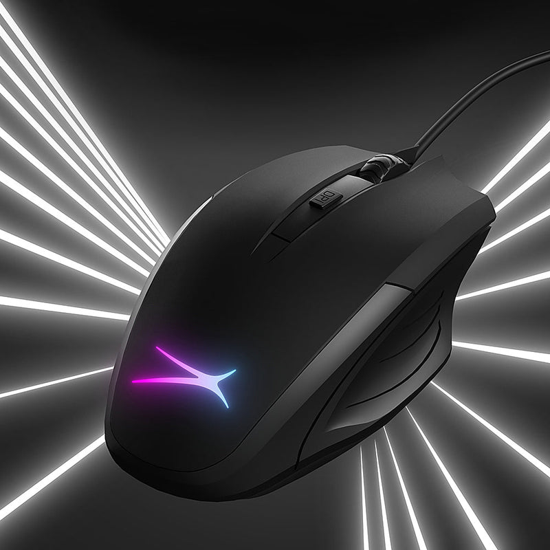 Altec Lansing - GM100 E-Sports Wired Laser Gaming Mouse with RGB Lighting Computer Accessories - DailySale