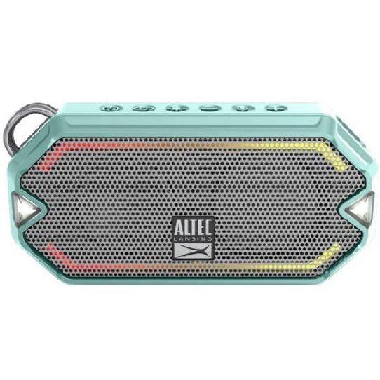 Altec Lansing HydraMini Everything Proof Portable LED IP67 Bluetooth Speaker Speakers Green - DailySale