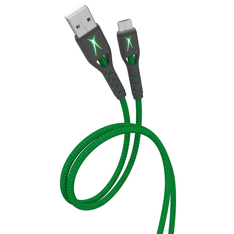 Altec Lansing Luma 10ft Xbox & Micro Light-Up LED Charging Cable Video Games & Consoles - DailySale