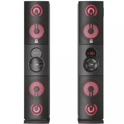 Altec Lansing Party Duo Tower Set - Black Speakers - DailySale
