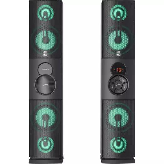 Altec Lansing Party Duo Tower Set - Black Speakers - DailySale