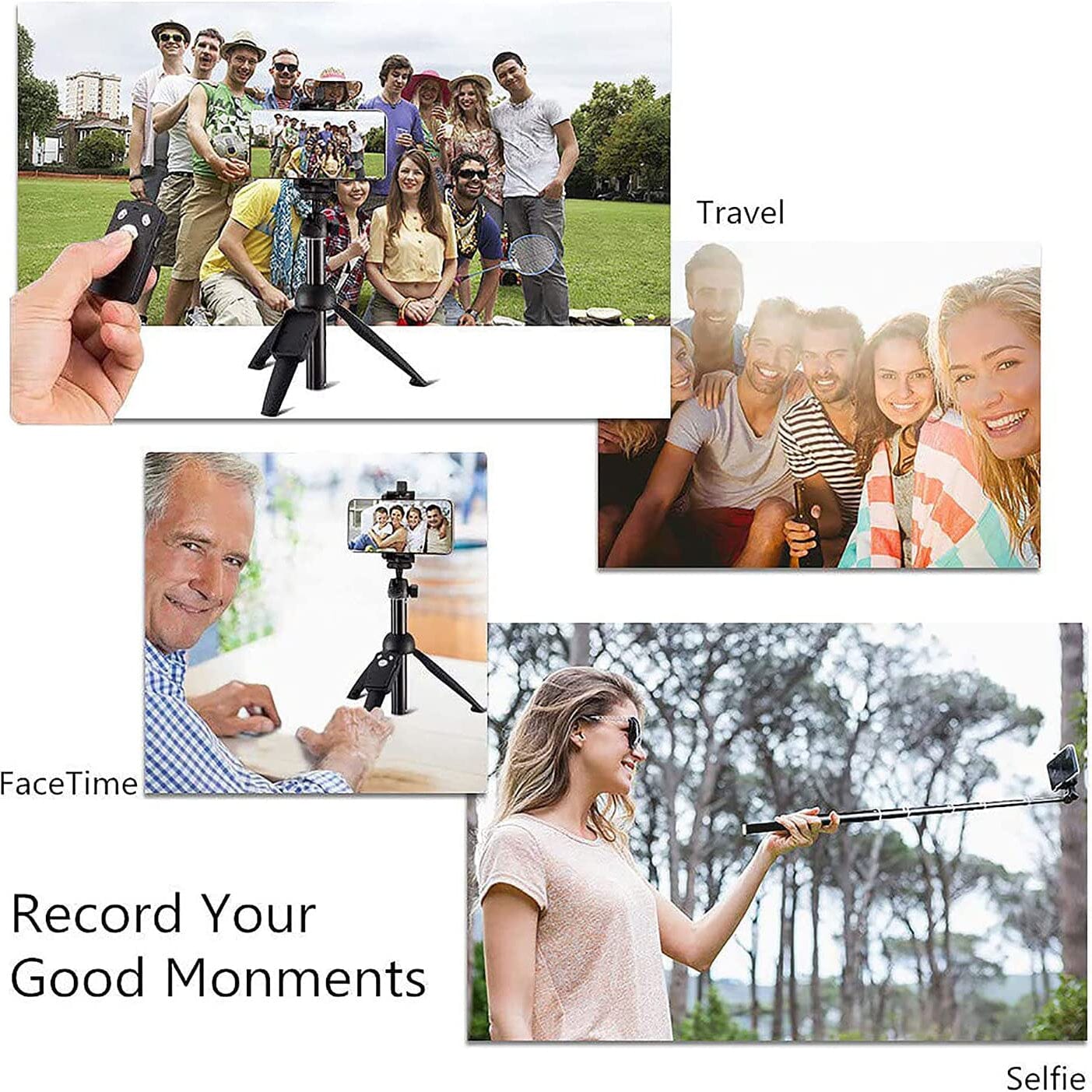 Aluminum Alloy Selfie Stick Phone Tripod Mobile Accessories - DailySale