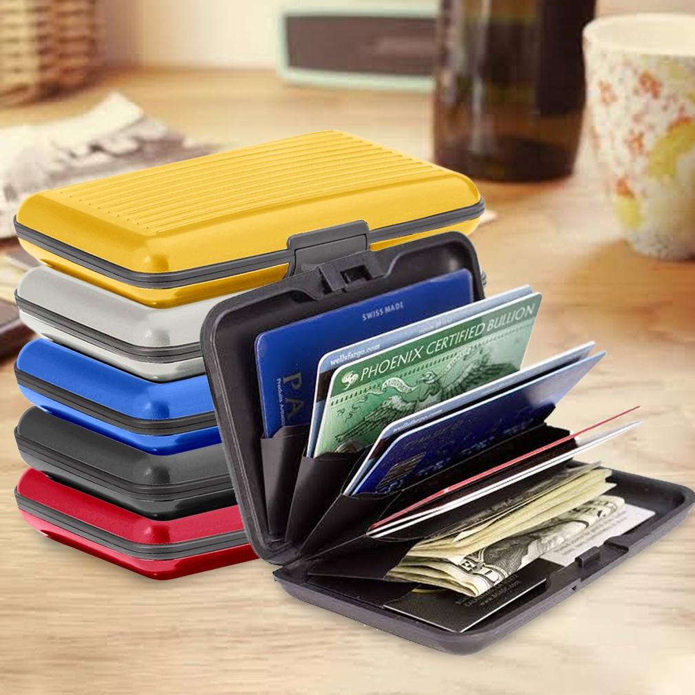 Aluminum RFID Blocking Credit Card Wallet Case Handbags & Wallets - DailySale