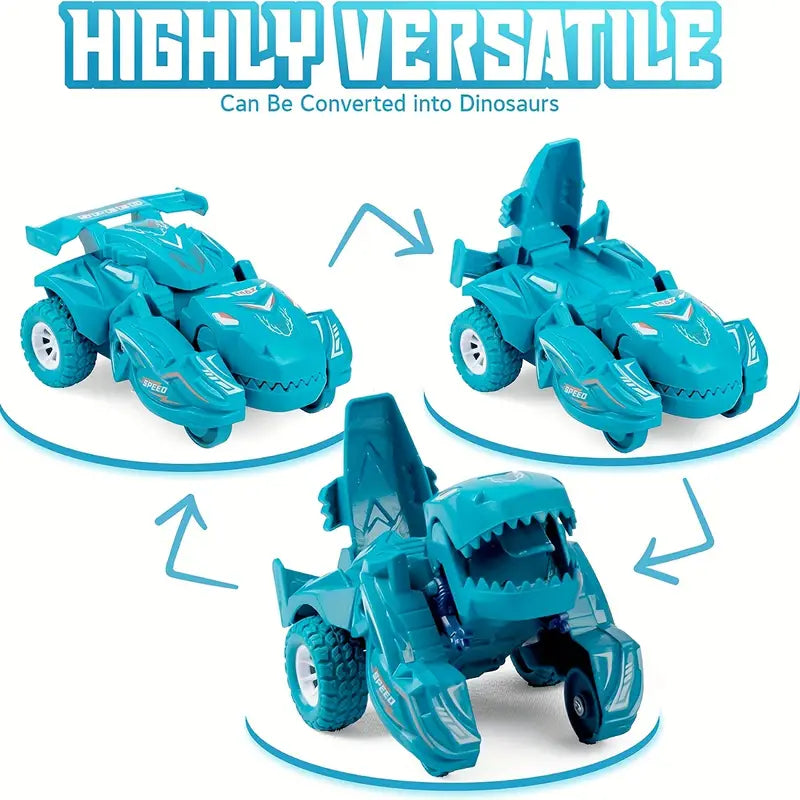 Amazing Transforming Dinosaur Car Deformation Toy Toys & Games - DailySale