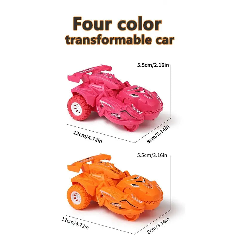 Amazing Transforming Dinosaur Car Deformation Toy Toys & Games - DailySale