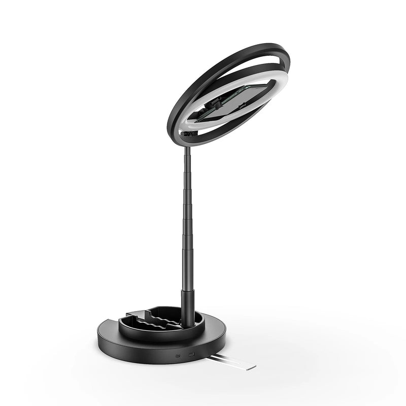 Andoer JMT2 PRO 360° Rotatable Mini Ring Light Beauty & Personal Care Black - DailySale