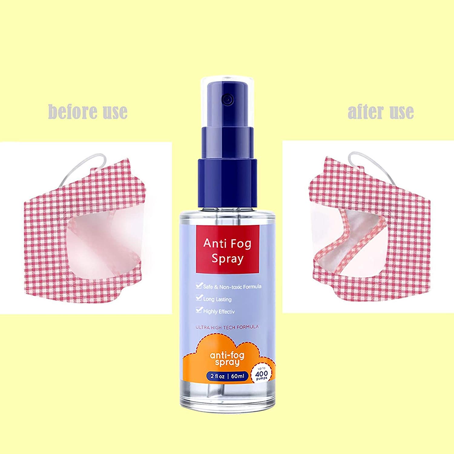 Anti-Fog Spray Agent for Glasses Everything Else - DailySale