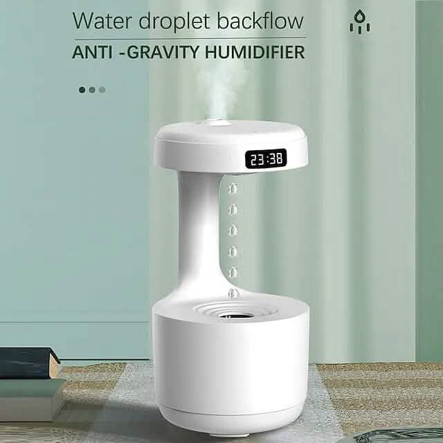 Anti-Gravity Water Droplet Humidifier Wellness - DailySale