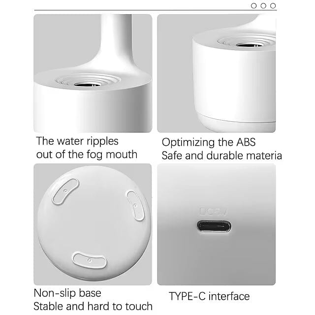 Anti-Gravity Water Droplet Humidifier Wellness - DailySale