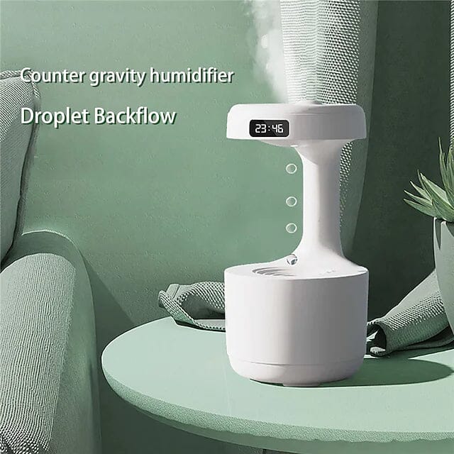 Anti-Gravity Water Droplet Humidifier Wellness - DailySale