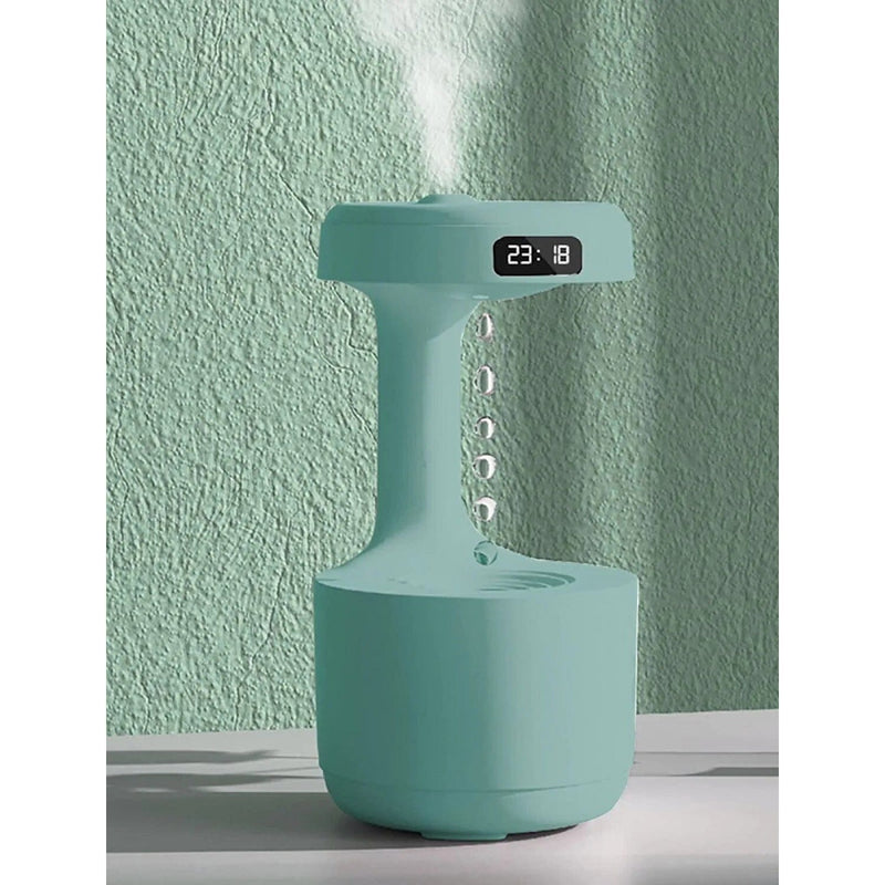 Anti-Gravity Water Droplet Humidifier Wellness Green - DailySale