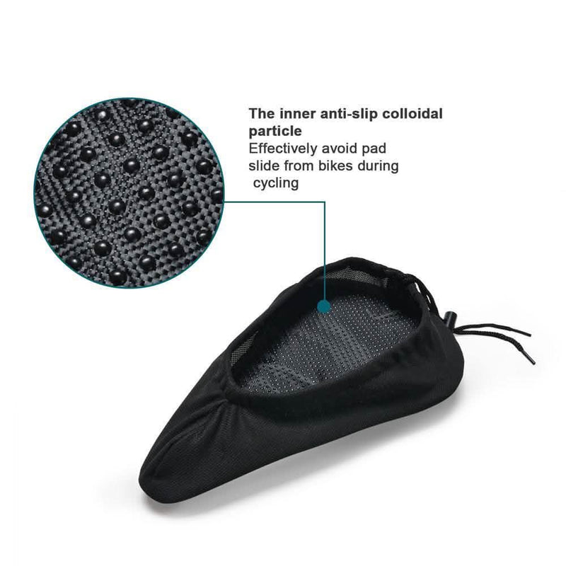Anti-Slip Silicone Gel Pad Cushion Seat - Saddle Cover for Bike Bicycle Cycling Sports & Outdoors - DailySale