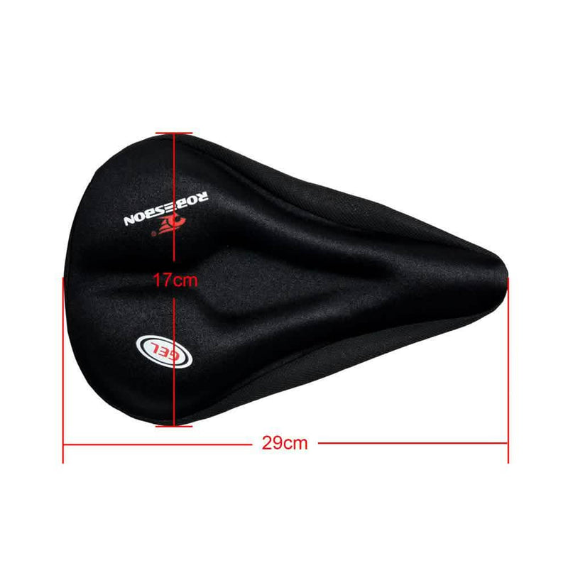 Anti-Slip Silicone Gel Pad Cushion Seat - Saddle Cover for Bike Bicycle Cycling Sports & Outdoors - DailySale