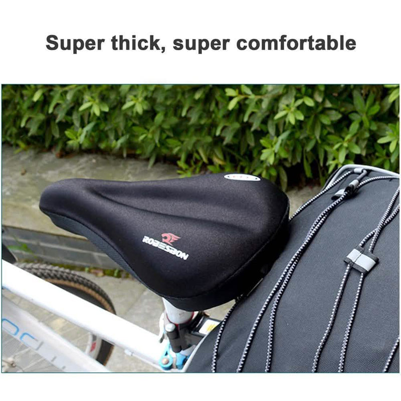 Anti-Slip Silicone Gel Pad Cushion Seat - Saddle Cover for Bike Bicycle Cycling Sports & Outdoors - DailySale