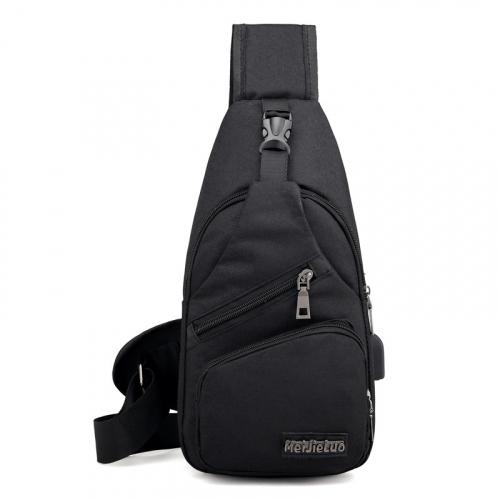 Anti-theft Sling Backpack With Charging Port Bags & Travel Black - DailySale