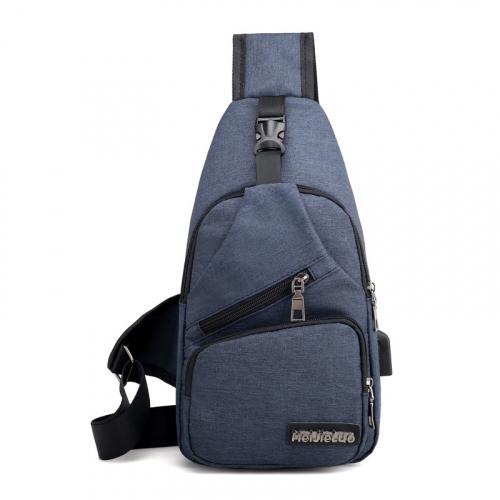 Anti-theft Sling Backpack With Charging Port Bags & Travel Navy - DailySale