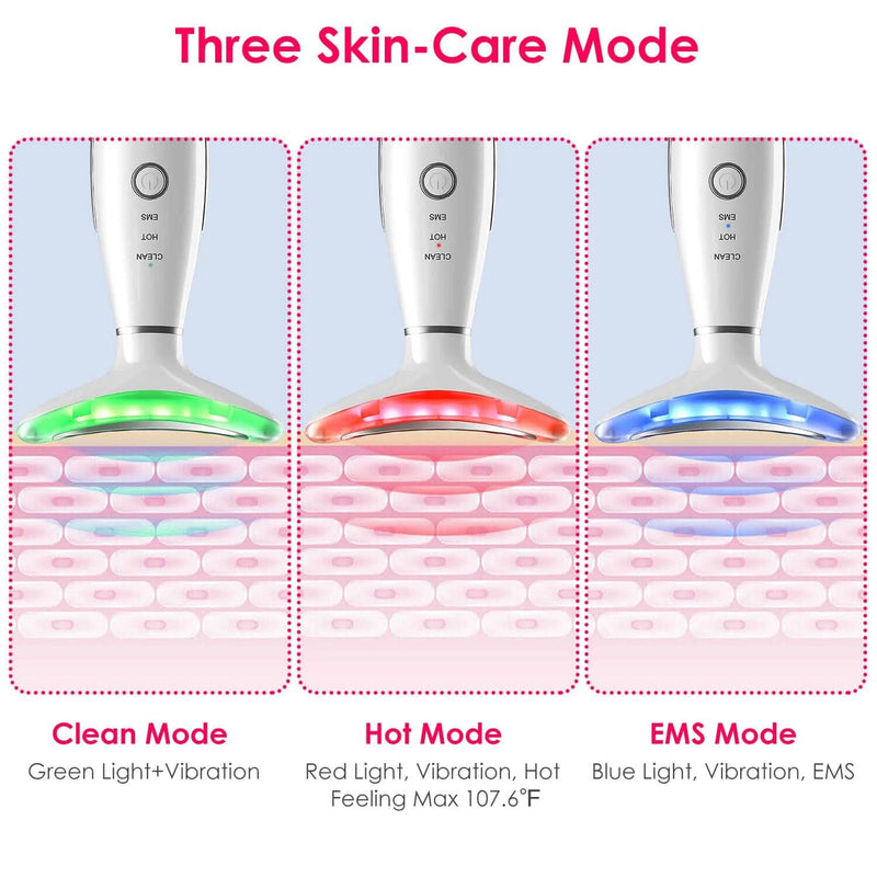 Anti Wrinkles Face Neck Massager Double Chin Reducer Beauty & Personal Care - DailySale