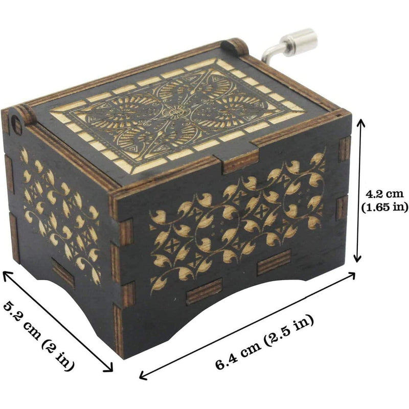 Antique Engraved Musical Box Can't Help Falling in Love Everything Else - DailySale