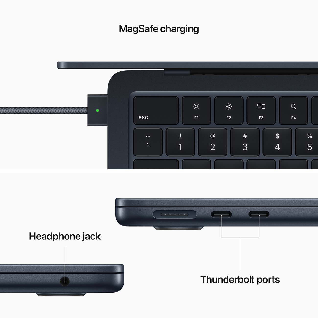 Apple 2022 MacBook Air Laptop with M2 chip 13.6" 8GB 256GB MLY33LL/A (Refurbished) Laptops - DailySale