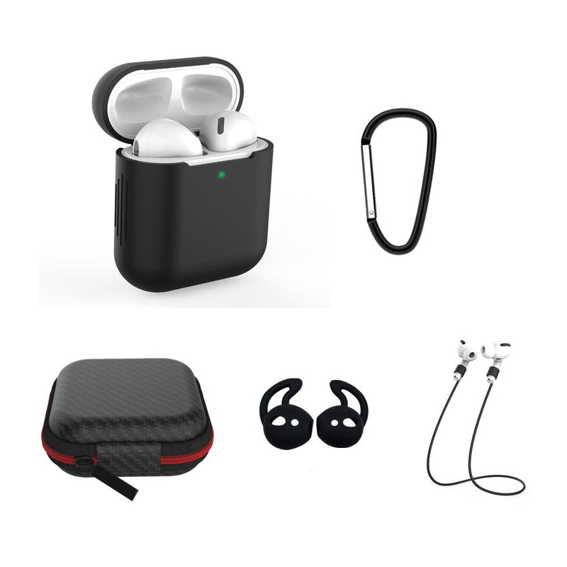 Apple AirPods 1, 2 and Pro Case Cover and Accessory Pack Headphones - DailySale
