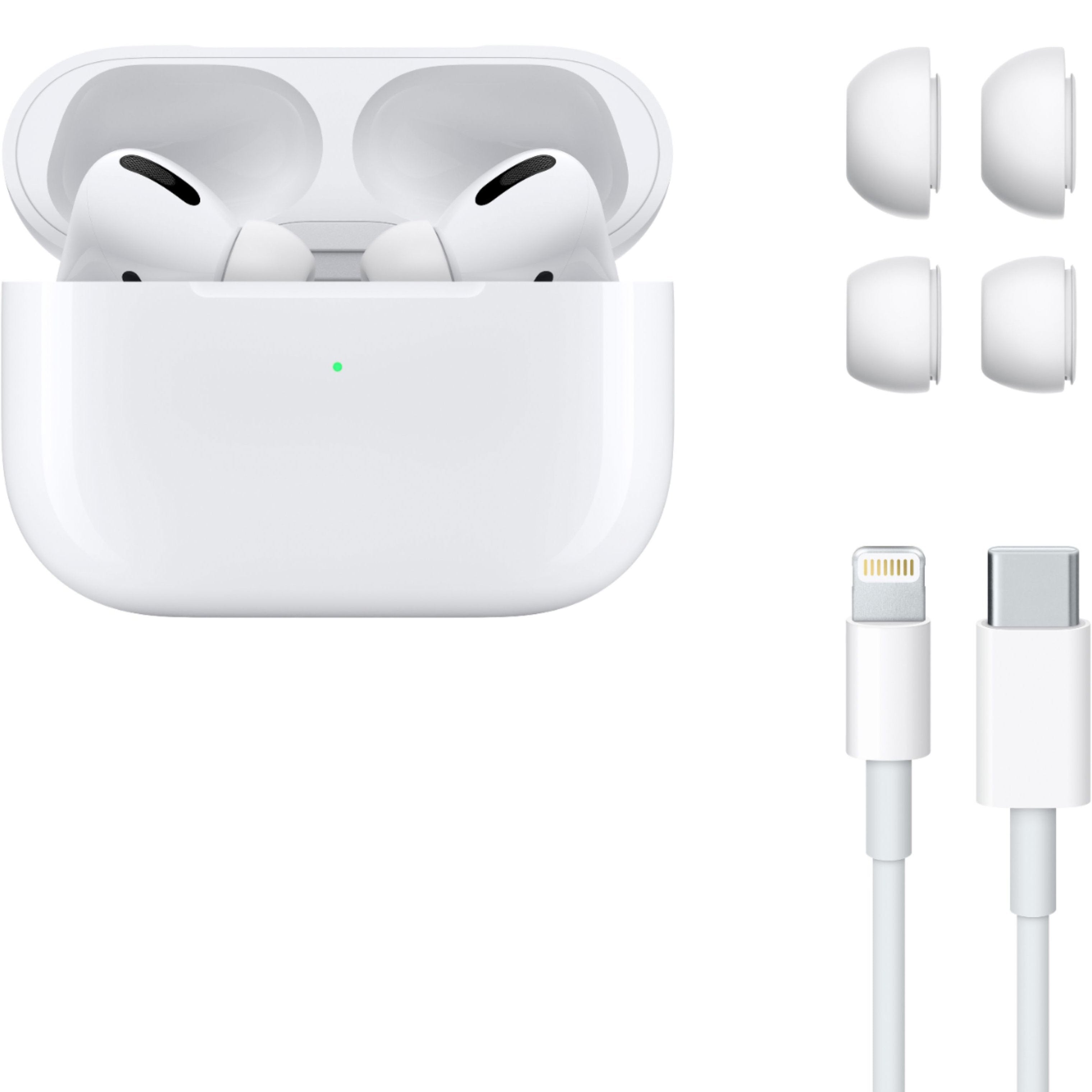 Apple AirPods Pro with Magsafe Charging Case - White Headphones & Audio - DailySale