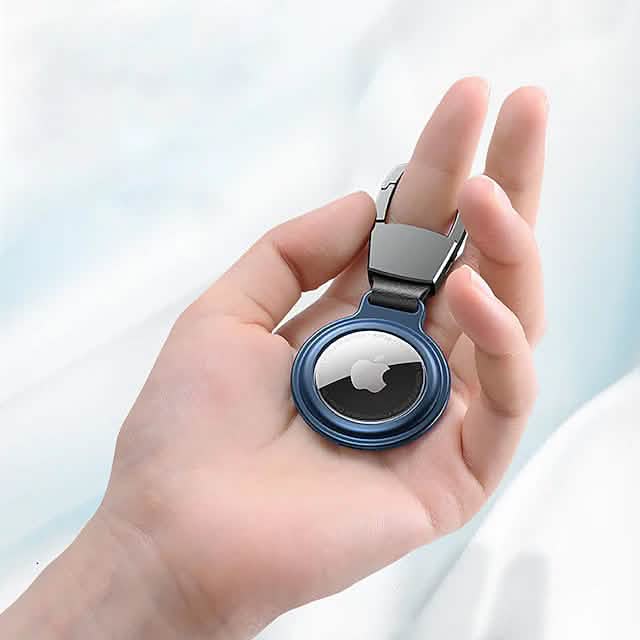 Apple Airtag Magnetic Case with Keychain Mobile Accessories - DailySale