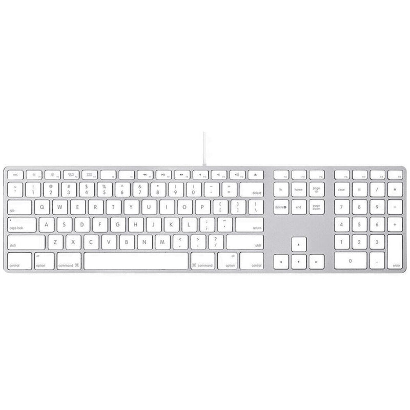 Apple Aluminum Wired Keyboard Computer Accessories - DailySale