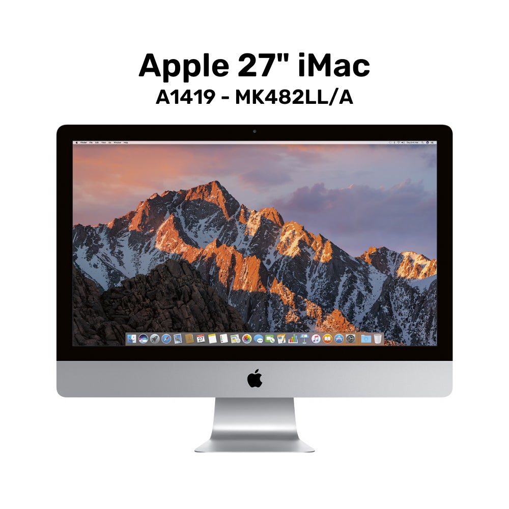 Apple iMac 27" 2015 i5 3.3GHz 16GB RAM 2TB HDD MK482LL/A Desktops - DailySale