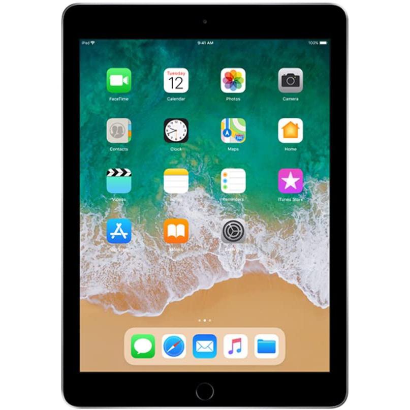 Apple iPad 5th Generation Wi-Fi 128GB - Space Gray (Refurbished)