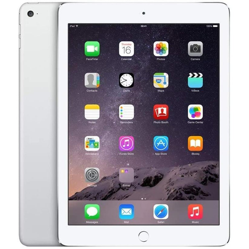 Apple iPad Air 2 Wi-Fi + Cellular 4G LTE - Fully Unlocked Tablets Silver 16GB - DailySale