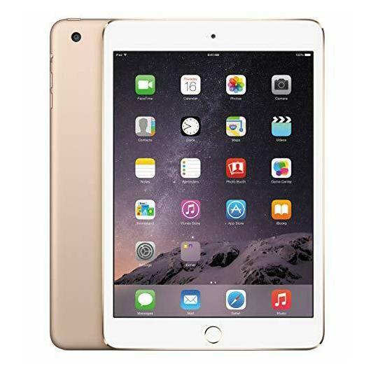 Apple iPad Mini 3 Wi-Fi Tablets Gold 16GB - DailySale
