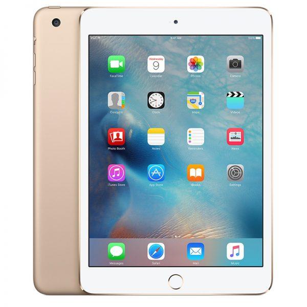 Apple iPad Mini 3 WiFi + 4G LTE Cellular - Fully Unlocked Tablets 16GB Gold - DailySale