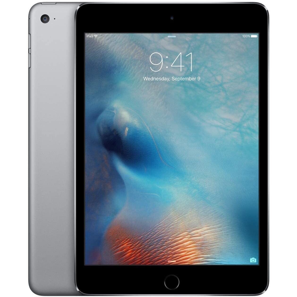 Apple Ipad Mini 4 128GB Wifi Space Gray (Refurbished) Tablets - DailySale