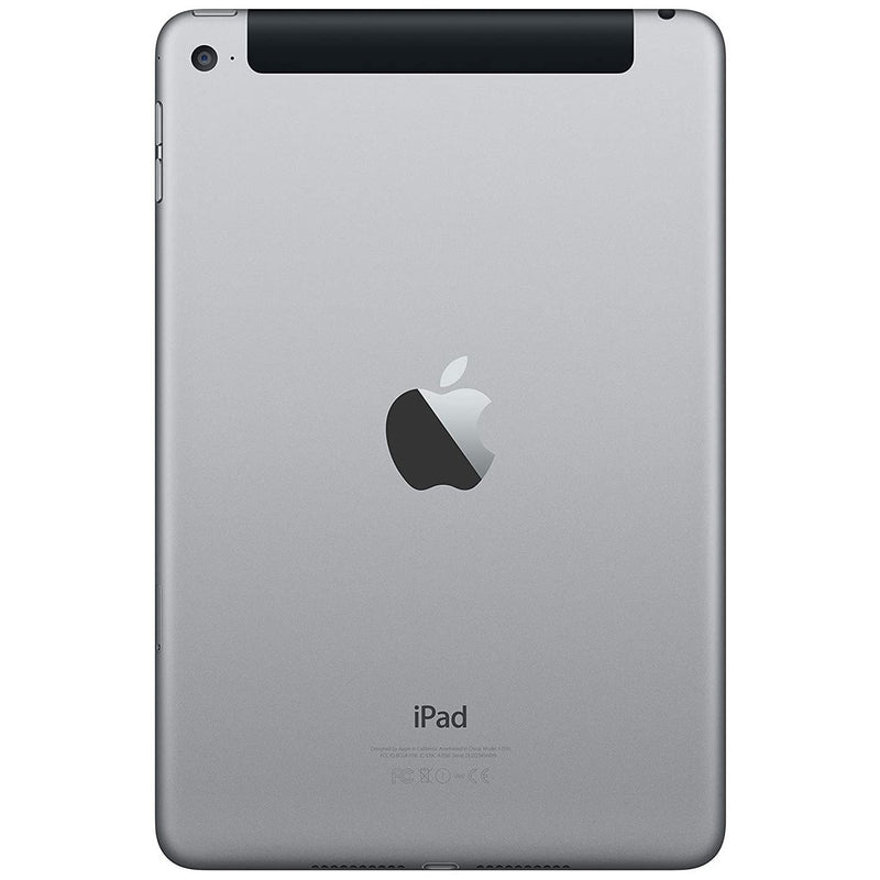 Apple iPad Mini 4, 64GB with Retina Display, Wi-Fi + Cellular - Space