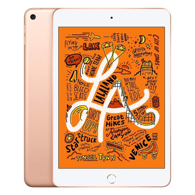 Apple iPad Mini 5th Generation Wi-Fi 64GB (Refurbished) Tablets Gold - DailySale