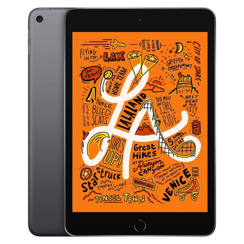 Apple iPad Mini 5th Generation Wi-Fi 64GB (Refurbished) Tablets Gray - DailySale