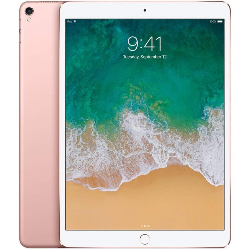 Apple iPad Pro 10 10.5", 64GB, Wi-Fi + Cellular (Refurbished) Tablets Rose Gold - DailySale