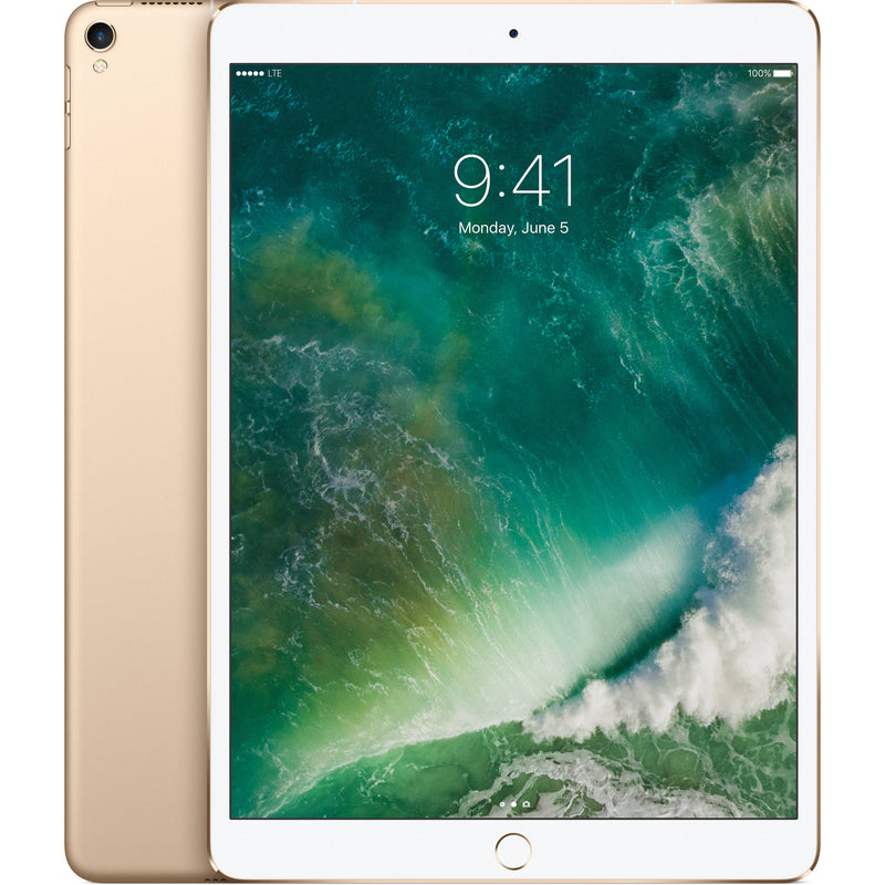 Apple iPad Pro 10.5" Wi-Fi + 4G Cellular LTE - Fully Unlocked Tablets Gold 512GB - DailySale
