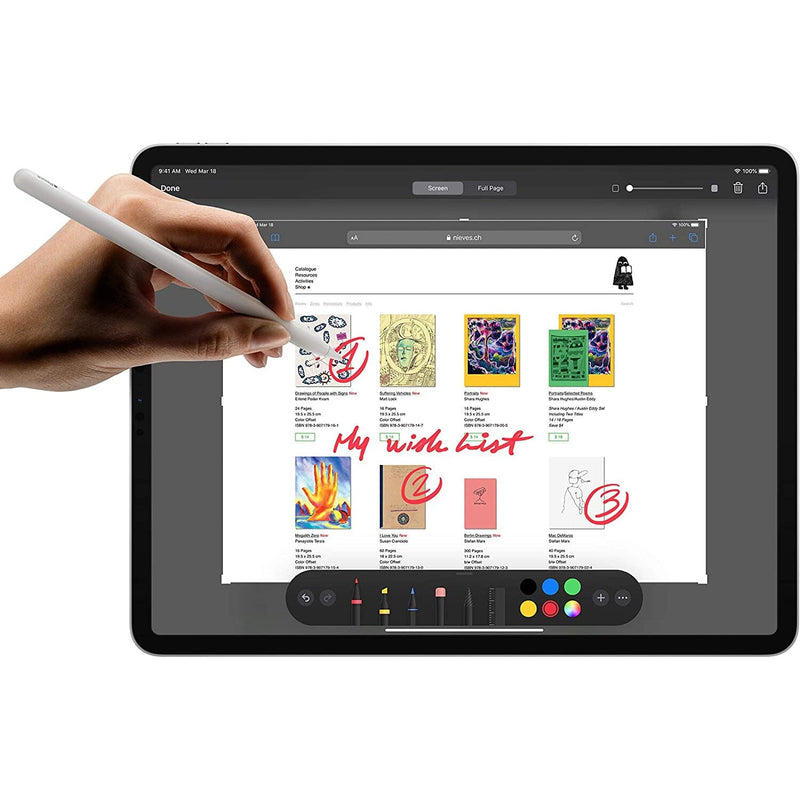 Apple iPad Pro 2020 12.9-Inch Wi-Fi (Refurbished) Tablets - DailySale