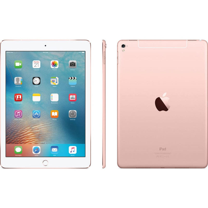 Apple iPad Pro 9.7" 128GB GSM Cellular + Wi-Fi Rose Gold (Refurbished) Tablets - DailySale