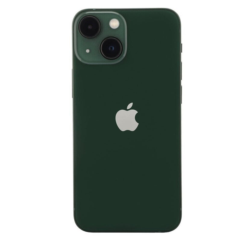 Back of Apple iPhone 13 Mini 256GB - Verizon AT&T T-Mobile GSM Factory Unlocked shown in green
