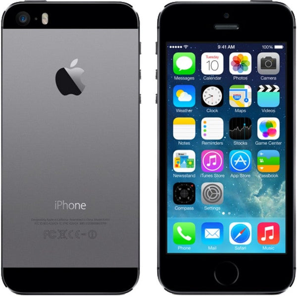 Apple iPhone 5S Silver - Fully Unlocked Cell Phones 16GB Gray - DailySale
