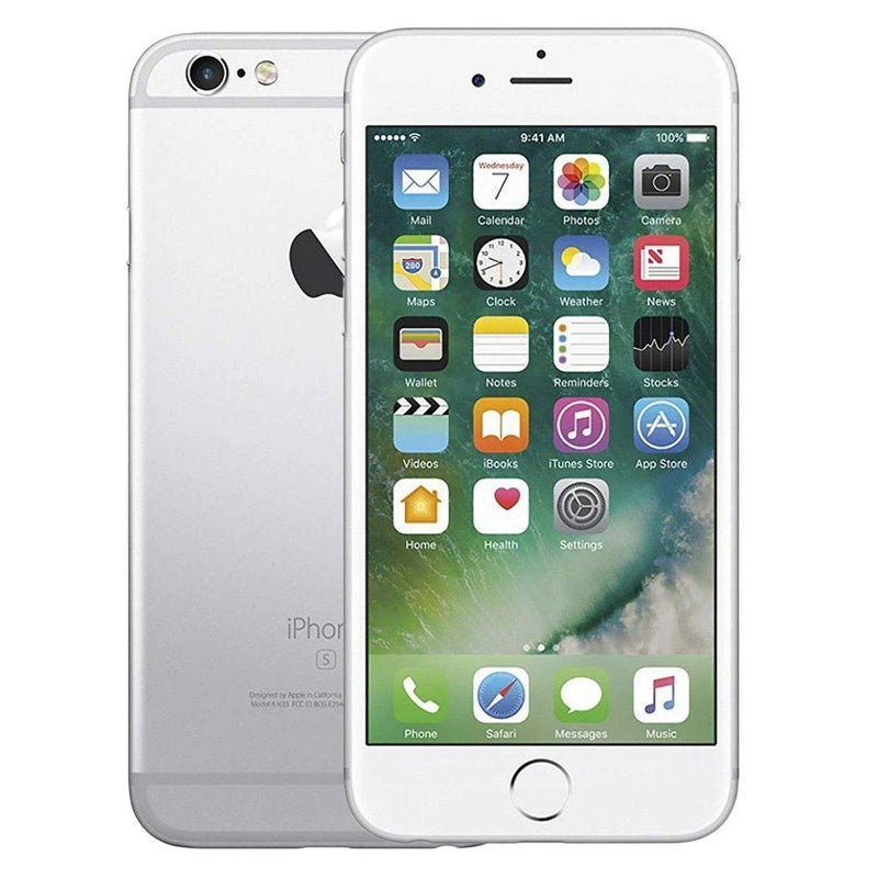 Apple iPhone 6S GSM Unlocked Cell Phones Silver 64GB - DailySale