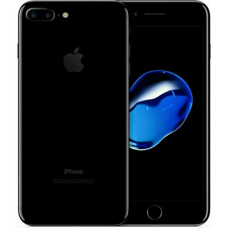 Apple iPhone 7 Plus for AT&T Cricket & H2O Cell Phones Jet Black 128GB - DailySale